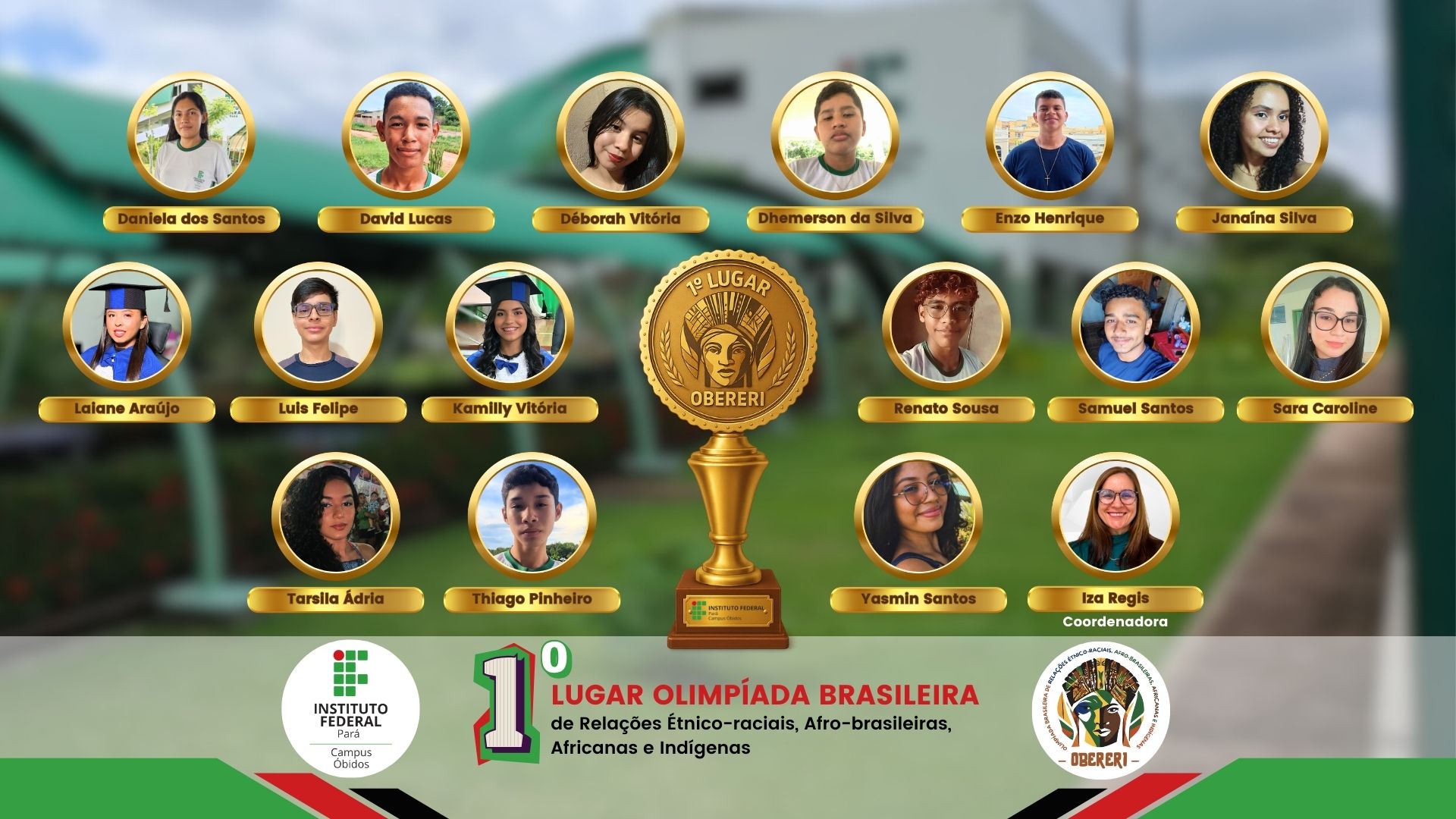 Equipe do IFPA – Campus Óbidos conquista 1º lugar nacional na OBERERI
